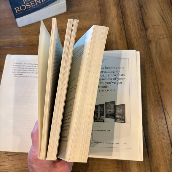 Joel C. Rosenberg Collection of 3 Books,Paperbacks, Summer Beach Vacation - Picture 5 of 6